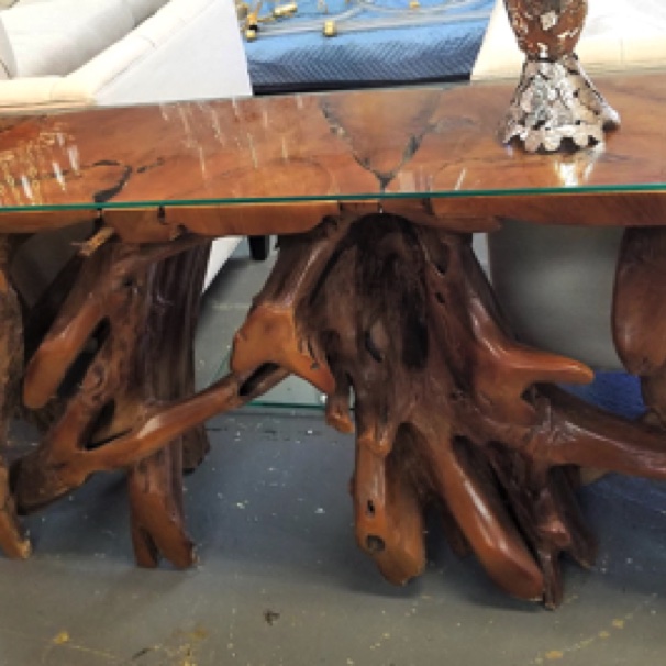 Tree Trunk Console